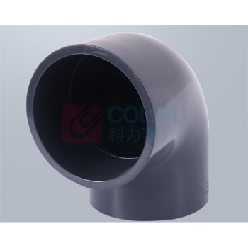 三佑 PVCU给排水管直角弯头90° DN200 (深灰色) 【国标工业级弯头 / 耐酸碱】