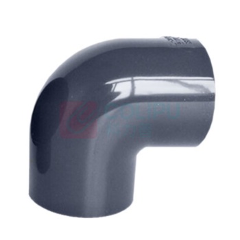 三佑 PVCU给排水管直角弯头90° DN200 (深灰色) 【国标工业级弯头 / 耐酸碱】