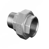 慧工 不锈钢内外螺纹活接头 DN20 一端内PT3/4”*一端外PT3/4” 06Cr19Ni10