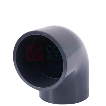 三佑 PVC管件 UPVC给排水管直角弯头90° DN32 (深灰色)