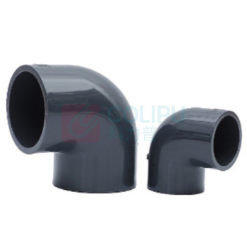 三佑 工业深灰UPVC 90°弯头 DN15 20MM PN16  50个起订发货