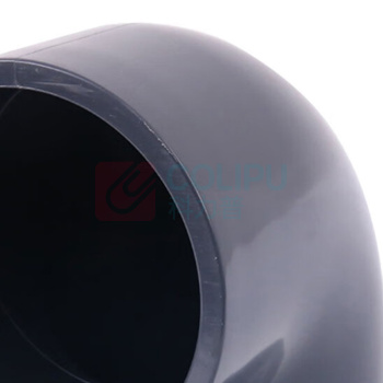 三佑 UPVC给排水管直角弯头90° DN32 【国标工业级弯头 / 耐酸碱】 (深灰色)