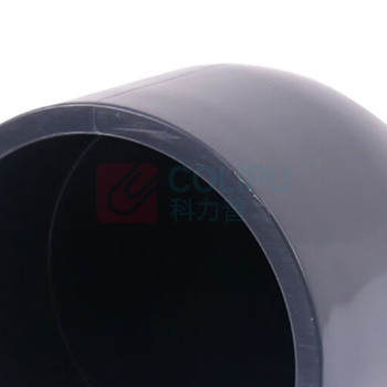 三佑 UPVC给排水管直角弯头90° DN50 【国标工业级弯头 / 耐酸碱】 (深灰色)