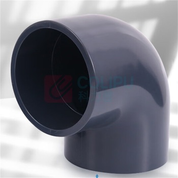 三佑 UPVC给排水管直角弯头90° DN100 【国标工业级弯头 / 耐酸碱】 (深灰色) 起订量2发货