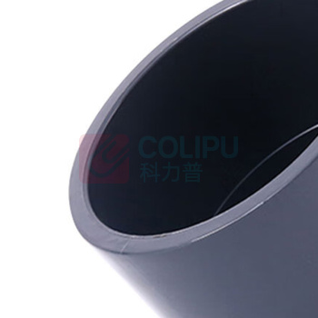 三佑 UPVC给排水管直角弯头45° DN40 【国标工业级弯头 / 耐酸碱】 (深灰色) 起订量11发货