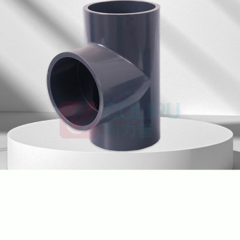 三佑 UPVC给排水管顺水三通接头 110 【国标工业级/耐酸碱】 (深灰色) 起订量2发货