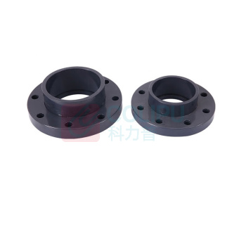 三佑 UPVC给排水管件法兰盘 活套法兰 DN50 【螺纹孔直径18mm / 4孔】国标化工级 (深灰色) 起订量5发货