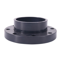 三佑 UPVC给排水管件法兰盘 UPVC活套法兰 DN80 【螺纹孔直径18mm / 8孔】国标化工级 (深灰色) 起订量3发货