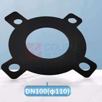 三佑 UPVC给排水管件法兰盘 活套法兰垫片 DN100 国标化工级 (深灰色) 起订量5发货