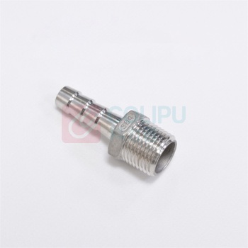 也特 304不锈钢外丝宝塔接头变径皮管转换配件4分螺纹头 20mm 宝塔头10mm