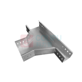 谨珅 不带盖 配线槽盒槽式变径水平三通 JS-XC470 (600mm→300mm)*100*940*470mm 