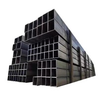 筑华工品 黑方管 20*20mm*厚2.0mm一米价