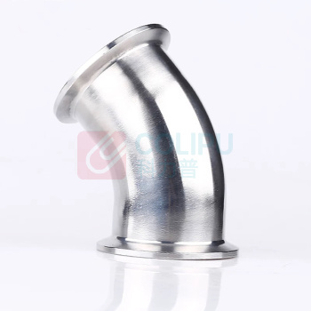 荃玟 QM 金属弯头 BLQ11-50 Φ54×2mm 45° 卡箍连接 SUS304 无表面处理
