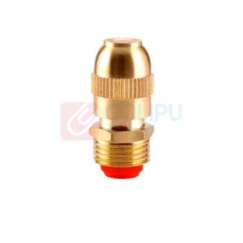 晶事达 全铜高雾化喷头 黄铜 8.4L/min/0.6MPa 3/4"-95°