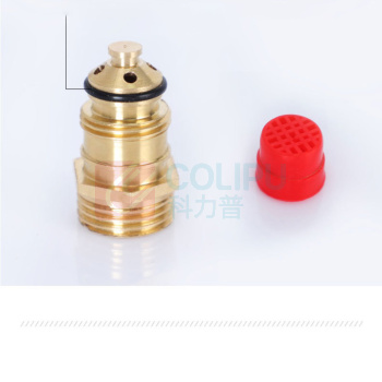 晶事达 全铜高雾化喷头 黄铜 8.4L/min/0.6MPa 3/4"-95°