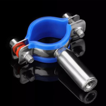 豫光 不锈钢卡扣管支架 YG60 直径150-159mm 高度200-250mm 可调圆盘外径60mm