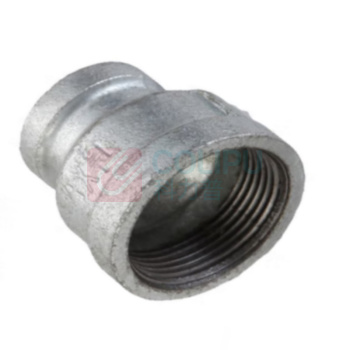 鹿色 螺纹直接头 DN25*20 玛钢大小头直接变径内 直径30.5mm
