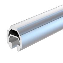 辽誉 T型铝管 AL28-02A 壁厚1.7MM外径27.9±0.1MM (表面银白) 4米/条