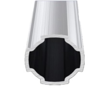辽誉 基础铝管 AL28-07A 壁厚1.2mm外径27.9±0.1MM (表面银白) 4米/条