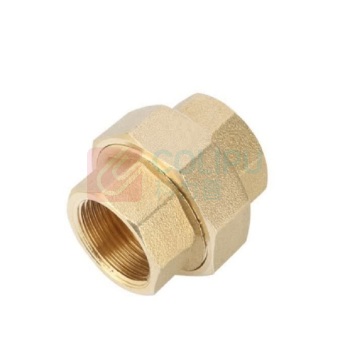 金德 双内铜活接 DN40 1.1/2" 直径48MM,长度10CM