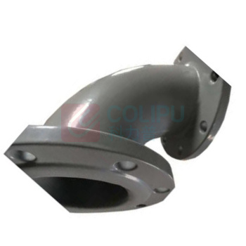 优迪卡 UTICA 蓝色双面浸塑90°弯头 GE70-400-2503 起订量1