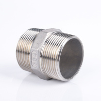锐阁 不锈钢316六角外丝 DN15 1/2” BSPT(ZG)