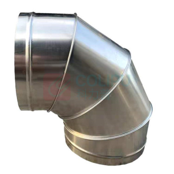宏盛 镀锌风管白铁皮90度弯头 100mm 