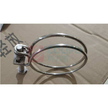 亿玛 双钢丝喉箍 304不锈钢 50-60mm