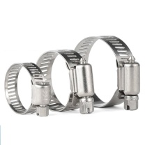 金固牢 KINCOOL 304不锈钢美式卡箍 喉箍管箍 水管抱箍管夹 煤气管卡扣固定管卡 Φ59-82(10个)