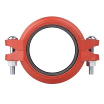 建支 沟槽刚性卡箍快接消防管件 DN100 管径Φ114.3mm 一袋5只