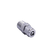 米星 304不锈钢快拧直通 ZG1/2-Φ6*4 一个装 (银色)