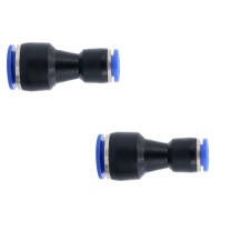 霍尔曼 变径快速接头 PG12-10 一头12mm一头10mm
