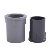 璐克斯 日标PVC内牙直通内丝直接 32mm*1寸 货期15天