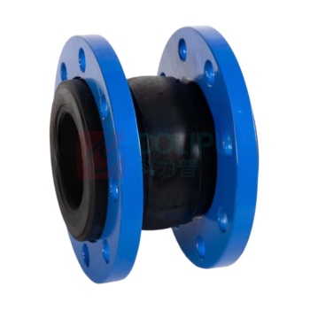 璐克斯 可曲挠橡胶软接头 DN125 8孔 165mm 颜色随机 货期10天