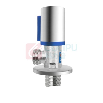 日丰 角阀全铜加厚 冷热水快开三角阀 八字阀 止水阀 RF-1063PC 4分 冷标识角阀
