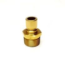 翎桓卓 N9模具铜水嘴快速接头 4分 1/2*32MM