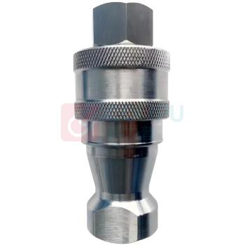 聚集 不锈钢开闭式液压连接器 KZF-03-SPF-G3/8