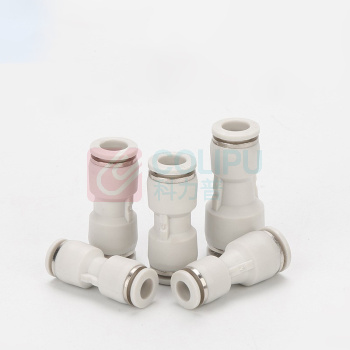 米星 PU直通接头 PG PG8-6(20个) (白色)