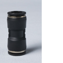 米星 PU直通接头 PU PU-12(20个) (黑色)