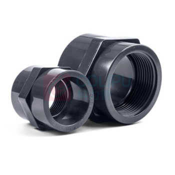 润宏工品 内丝接头 DN100 φ110mm (黑色)