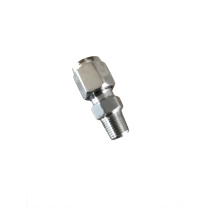 LUERGE 卡套式锥管螺纹直通管接头 L6/R1/8 GB/T3734 材质:304