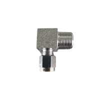 LUERGE 卡套式锥管螺纹弯通管接头 L6/R3/8 GB/T3739 材质:304