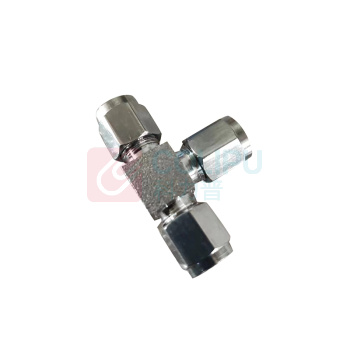 LUERGE 卡套式三通管接头 L6 GB/T3745 材质:304