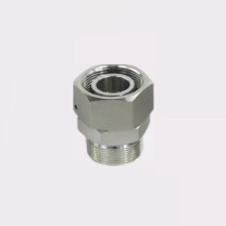 蜀能 24°锥直通内螺纹接头 W-GAI-L22G1-SS 304材质