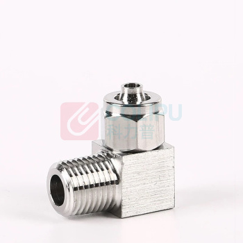 荃玟 QM 螺纹接头 KFG2L0604-01S SUS316 外螺纹-卡箍