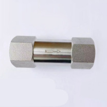 华德液压 不锈钢单向阀 H11X-414P-3/4 NPT 304材质 DN20 长度110mm