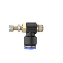 璐克斯 SL气动调速阀接头 L型SL12-03 气动节流阀快插