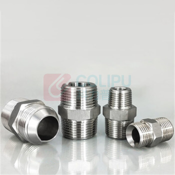 铸固 ZHUGU 转换接头 ZG3/4(6分)变ZG1/2(4分) 304不锈钢, 加厚双外丝直通变径六角