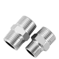 华太 双丝外螺纹接头 NPT3 /4”外-NPT3/4”外” 304