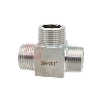 托马拉克 不锈钢内牙三通 接头G1/4" (T型),不锈钢,丝牙直径约12mm
